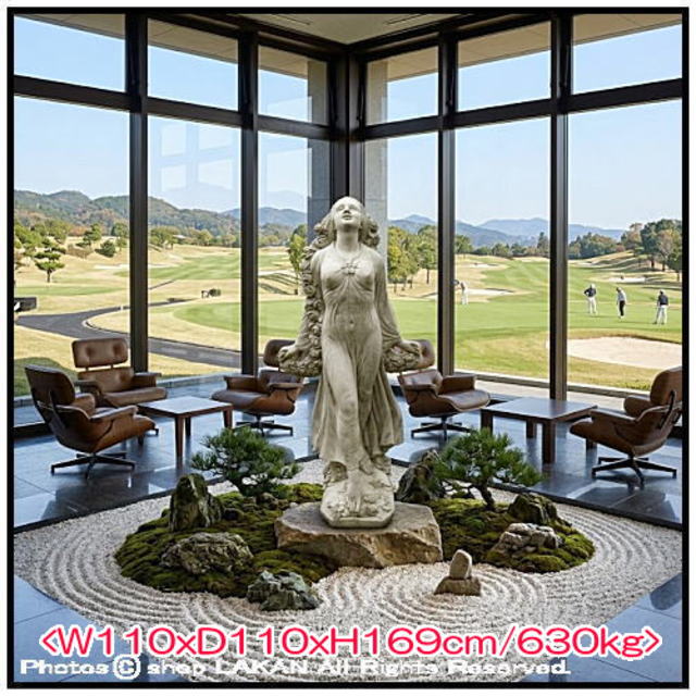 乙女像 庭園 彫像 大型 ヴィーナス像