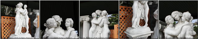 ガーデン ヴィーナス 三美神 彫像 