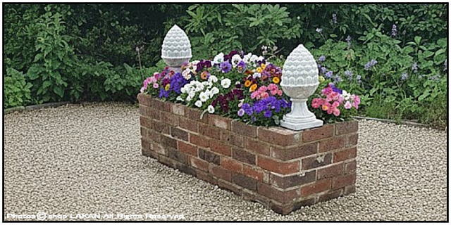 石像オーナメント 松笠 人工大理石 石造オーナメント 