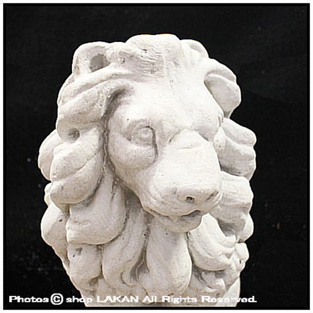 ライオン 動物 洋風 彫像 