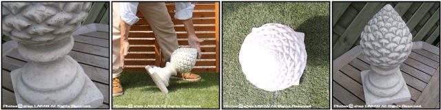 オーナメント イタリア石造 彫像 置物 