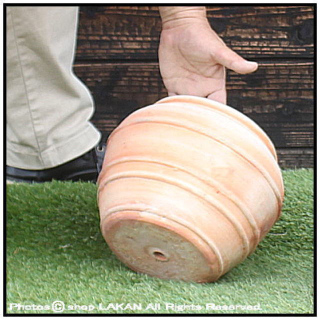壺型 陶器 植木鉢 テラコッタ 