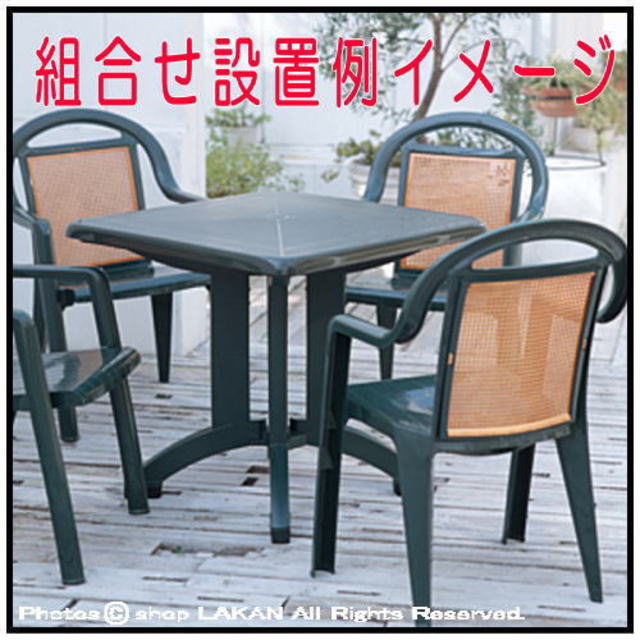 樹脂製 ゴーフィレックス社 軽量 ガーデンテーブル